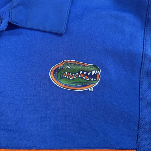 Florida Gators UF Men's Nike Team Issued S/S Performance Polo Shirt Blue XXL - Picture 3 of 13